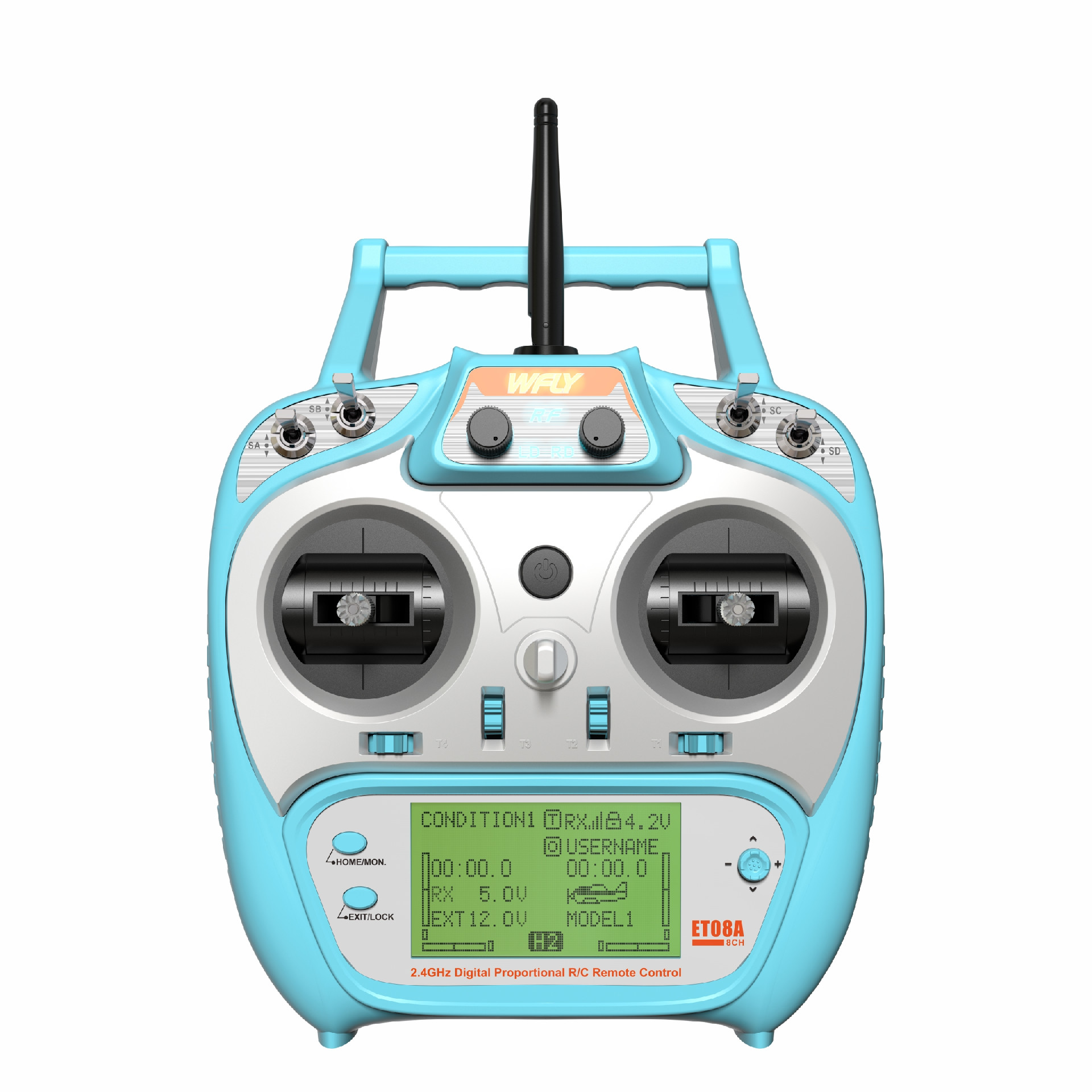 2.4GHz Drone Controller | Long Range RC Transmitter | WFLY Technology