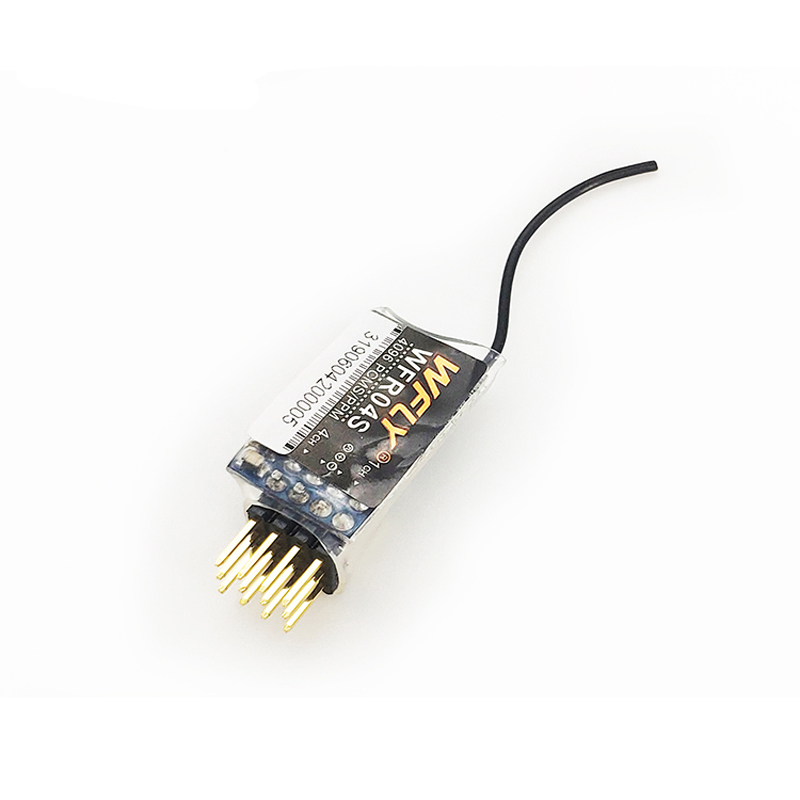 Mini RC Receiver | WFLY WFR04S 4-Channel RC Receiver