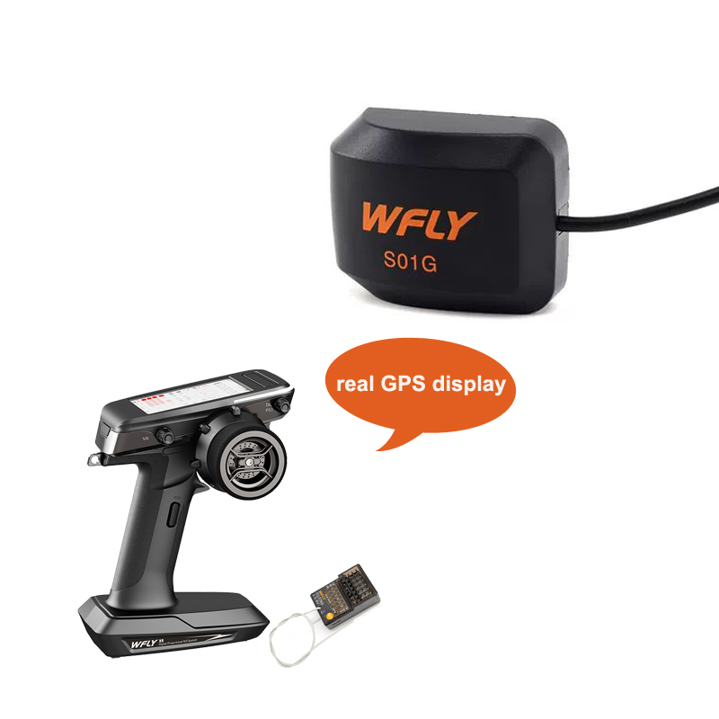 WFLY S01G GPS Module for WFLY X9S | Professional High Precision GPS Module for Airplanes, Helicopters, Gliders, Cars & Boats