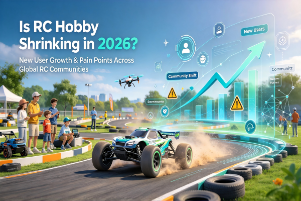 Is RC Hobby Shrinking? New User Growth & Pain Points Across Global RC Communities 2026